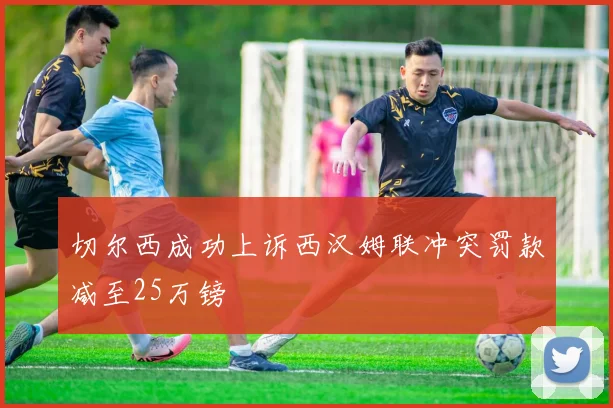 切尔西成功上诉西汉姆联冲突罚款减至25万镑