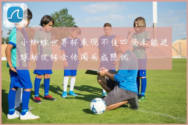 小蜘蛛世界杯表现不佳四场未能进球助攻转会传闻或成隐忧